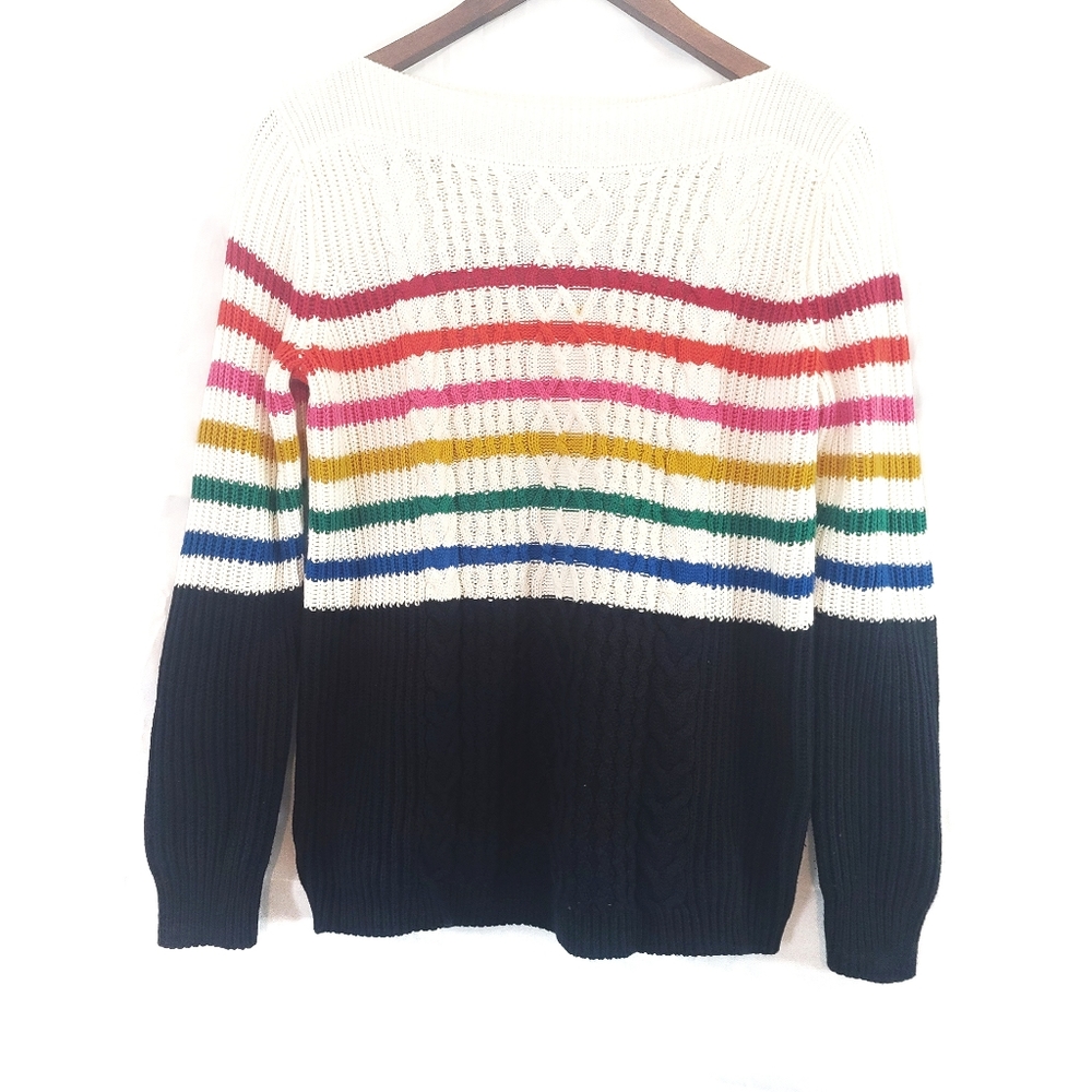 Tommy Hilfiger rainbow sweater size small-O
